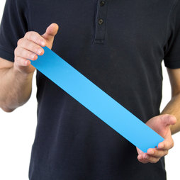 MB-16, Magnetleiste 35 cm, Haftgrund für Magnete, zum Anschrauben, inkl. 6 starke Magnete