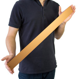 MB-17, Barre magnétique 70 cm, support d'adhérence pour aimants, à visser, 12 aimants puissants incl.