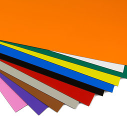 Feuille magnétique couleur