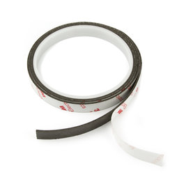 NMT-10-STIC/01m, Nastro magnetico adesivo neodimio 10 mm, nastro magnetico autoadesivo, forza di attrazione superpotente, Rotolo da 1 m