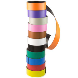 MT-30, Bande magnétique couleur 30 mm, pour y écrire et pour découper, rouleaux d'1 m