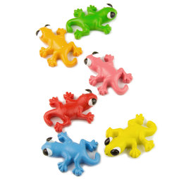 LIV-87, Geckos, decorative fridge magnets, set of 6