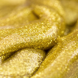 M-PUTTY-METALLIC/g, Silly Putty 'Gold Rush', metallic sparkling, gold-coloured, not magnetic!