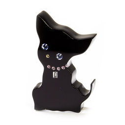 LIV-92, Diamond Dog, fridge magnet Dog, with Swarovski crystals