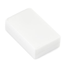 M-BLOCK-01/white, Parallélépipèdes magnétiques avec enrobage en matière synthétique, lot de 5 pcs., blanc