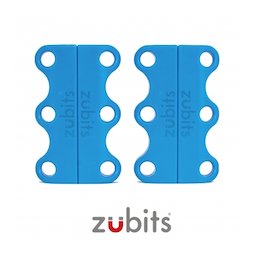 M-ZUB-01/sky, Zubits® S, laçage magnétique pour chaussures, pour enfants & seniors, bleu clair