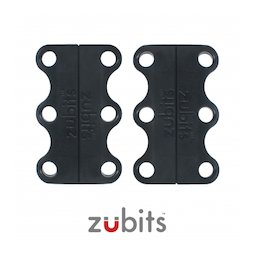 M-ZUB-01/black, Zubits® S, magnetische schoenveters, voor kinderen & senioren, zwart