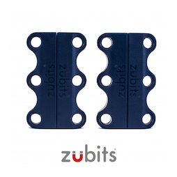 M-ZUB-01/blue, Zubits® S, magnetische schoenveters, voor kinderen & senioren, blauw