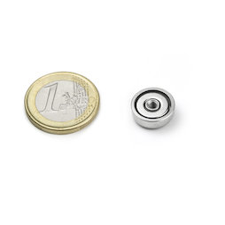 ITN-13, Pot magnet with internal thread M3, Ø 13 mm