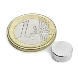 Disque magnétique Ø 10 mm, hauteur 4 mm