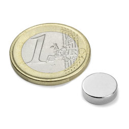 Disque magnétique Ø 10 mm, hauteur 2,5 mm
