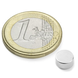 Disque magnétique Ø 6 mm, hauteur 3 mm