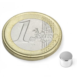 Disque magnétique Ø 5 mm, hauteur 4 mm