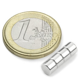 Disque magnétique Ø 5 mm, hauteur 3 mm
