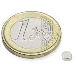 Disque magnétique Ø 4 mm, hauteur 1,5 mm