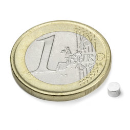 Disque magnétique Ø 3 mm, hauteur 2 mm