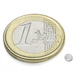 Disque magnétique Ø 3 mm, hauteur 1 mm