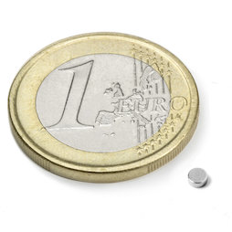 Disque magnétique Ø 2,5 mm, hauteur 1 mm
