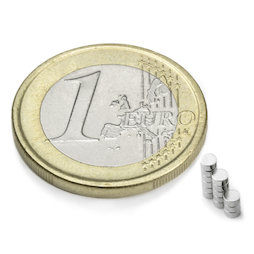 Disque magnétique Ø 2 mm, hauteur 1 mm