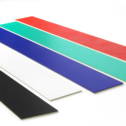 MB-18, Barre magnétique autocollante 50 cm, support autocollant pour aimants, en métal