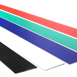 MB-19, Barre magnétique autocollante 80 cm, support autocollant pour aimants, en métal