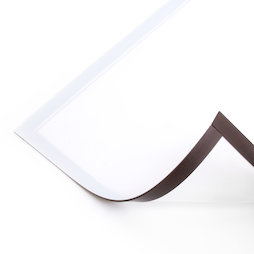 QMS-A5/white, Cadre magnétique blanc A5, pour accrocher des notes, pour tableaux blancs, armoires, etc., format A5
