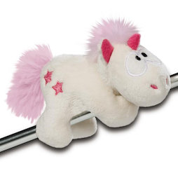 LIV-123/unicornpink, MagNICI magnetic plush toys, unicorn Theodor, with magnets in paws