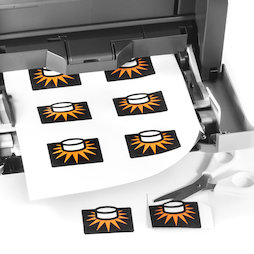 MIP-A4-02, Magneetpapier mat, om te bedrukken, A4-formaat, 10 stuks per set