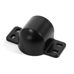 M-DOOR-02, Boitier en plastique pour butoir de porte M-DOOR-01, pour être vissé sur le côté de la porte