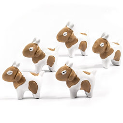 LIV-133, Goats, fridge magnets in goat shape, set of 5