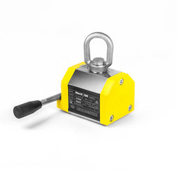 WS-LHM-125, Hefmagneet MaxX 125, maximale belasting 125 kg, Voor plat en rond materiaal, veiligheidsfactor 3:1