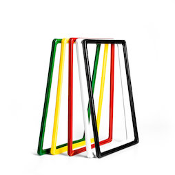 SF-FRM-A4, Plakatrahmen A4, aus Kunststoff, mit abgerundeten Ecken, inkl. U-Tasche