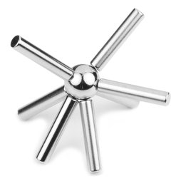 S-05-25-N, Stabmagnet Ø 5 mm, Höhe 25 mm, Neodym, N45, vernickelt