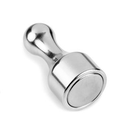 M-21, Chef-Magnet groß, exklusiver Büromagnet Neodym, 50 mm hoch, aus Aluminium