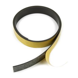 MT-20-STIC, Nastro magnetico adesivo ferrite 20 mm, nastro magnetico autoadesivo, Rotoli da 1 m / 5 m / 25 m