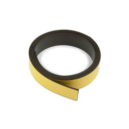 MT-20-STIC/01m, Magneettape ferriet 20 mm, zelfklevend magneetband, rol à 1 m
