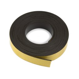MT-20-STIC/05m, Magneettape ferriet 20 mm, zelfklevend magneetband, rol à 5 m