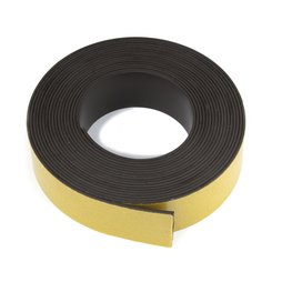 MT-30-STIC/05m, Magneettape ferriet 30 mm, zelfklevend magneetband, rol à 5 m