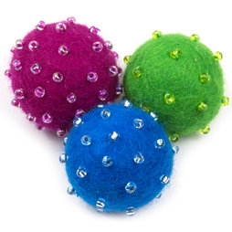 LIV-42/rbw, Adams, aimants décoratifs en feutre, Rainbow Winter, lot de 3