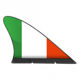 M-42/ita, Fanvin landvlag, magneetvlag voor de auto, Italië