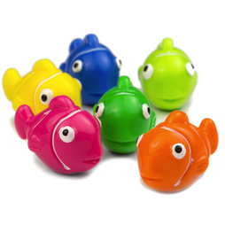 LIV-58, Poissons-clowns, aimants décoratifs en forme de poissons, lot de 6