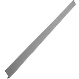 MB-02, Magnetic strip grey 80 cm, surface for magnets, with magnetic mounting, incl. 10 strong magnets
