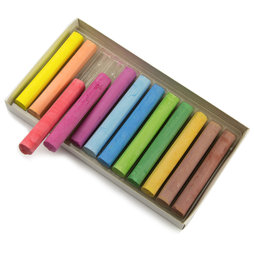 BA-008, Chalk set multicoloured, for writing on wall boards, set of 12