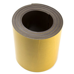 MT-150-STIC/05m, Bande magnétique adhésive ferrite 150 mm, bande magnétique autocollante, rouleau de 5 m