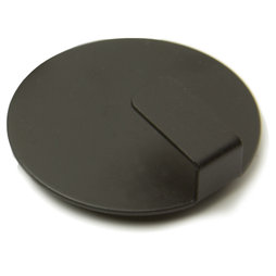 LIV-61/black, Magneethaken Solid, stijlvolle magnetische haken, set van 4, zwart
