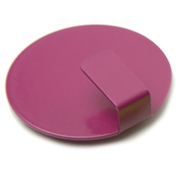 LIV-61/bordeaux, Magneethaken Solid, stijlvolle magnetische haken, set van 4, wijnrood