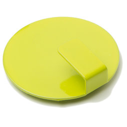 LIV-61/lime, Magneethaken Solid, stijlvolle magnetische haken, set van 4, gifgroen