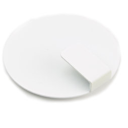 LIV-61/white, Magnetic hook Solid, classy magnetic hooks, set of 4, white