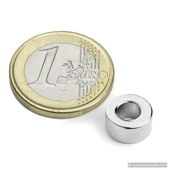 Ringmagnet Ø 10/5 mm, Höhe 5 mm