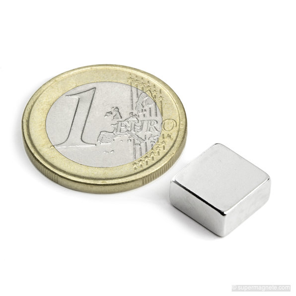 Blokmagneet 10 x 10 x 5 mm